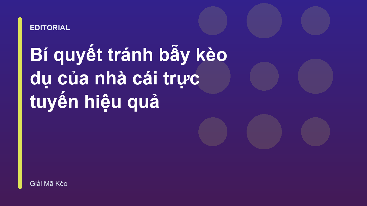 Người chơi phân tích tỷ lệ kèo để tránh bẫy nhà cái